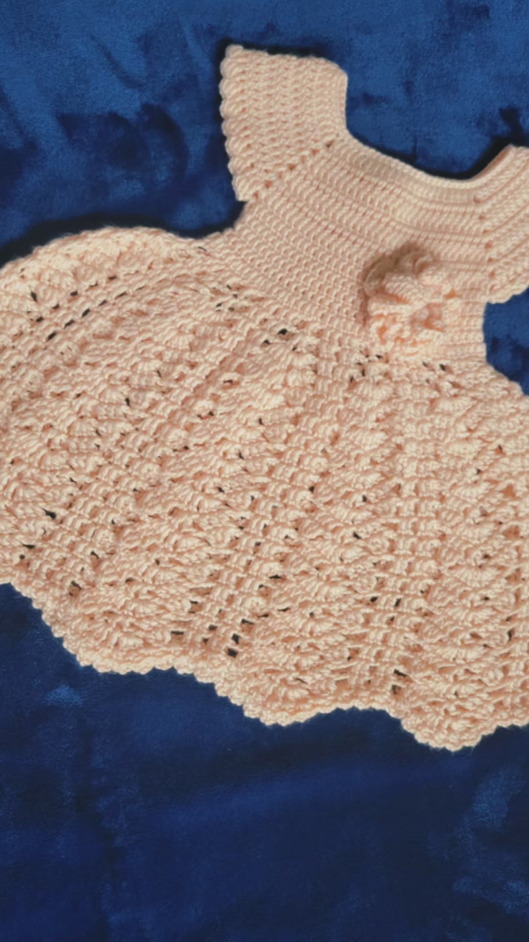 Dress for baby by Crochet