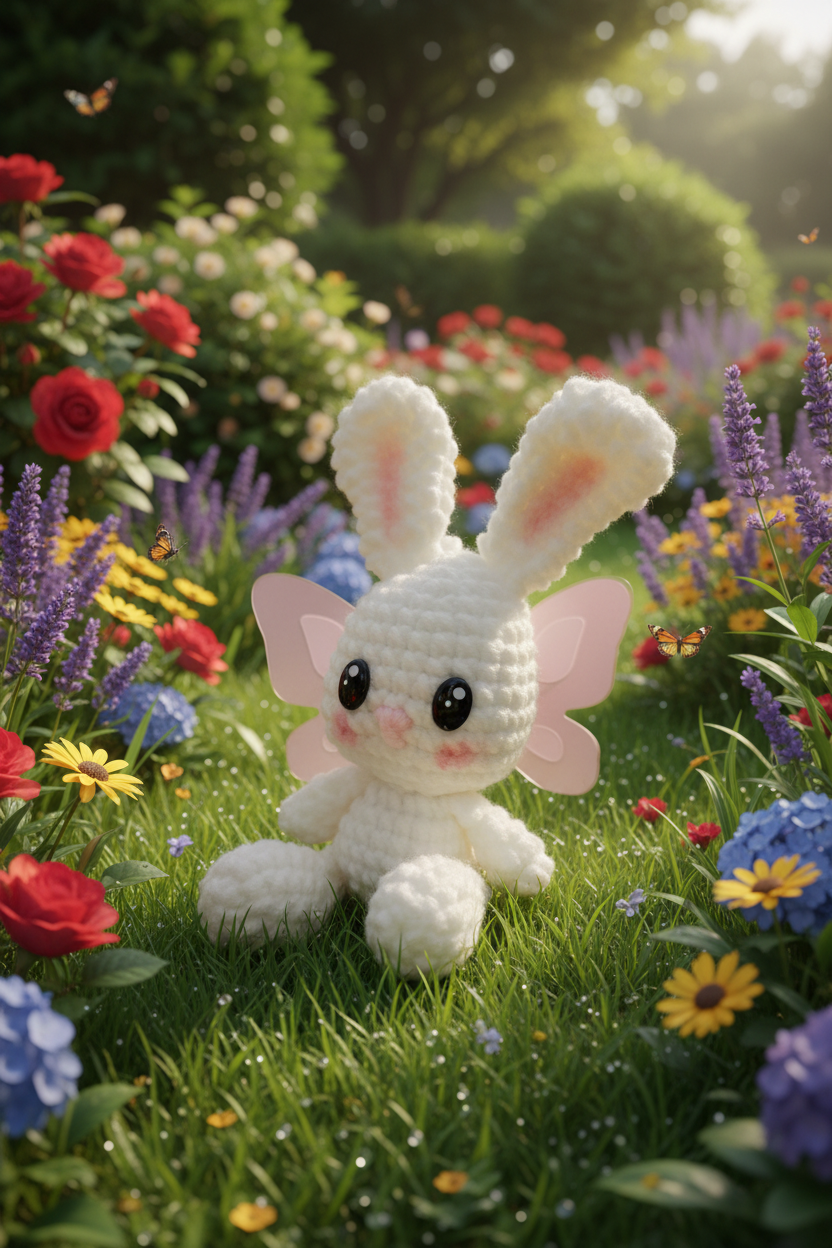 Conejita a crochet